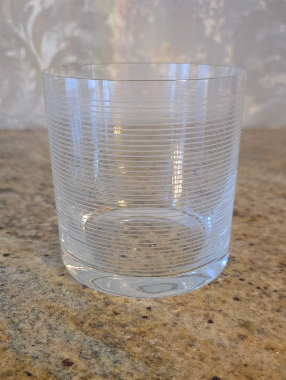 Mikasa Double Old Fashioned Glass Cheers Collection